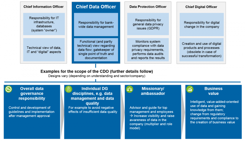Figure 2: Chief data officer—definition of terms