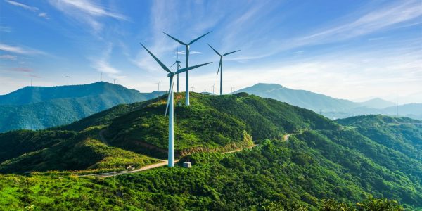 windturbines as metaphor for sustainability in corporate banking