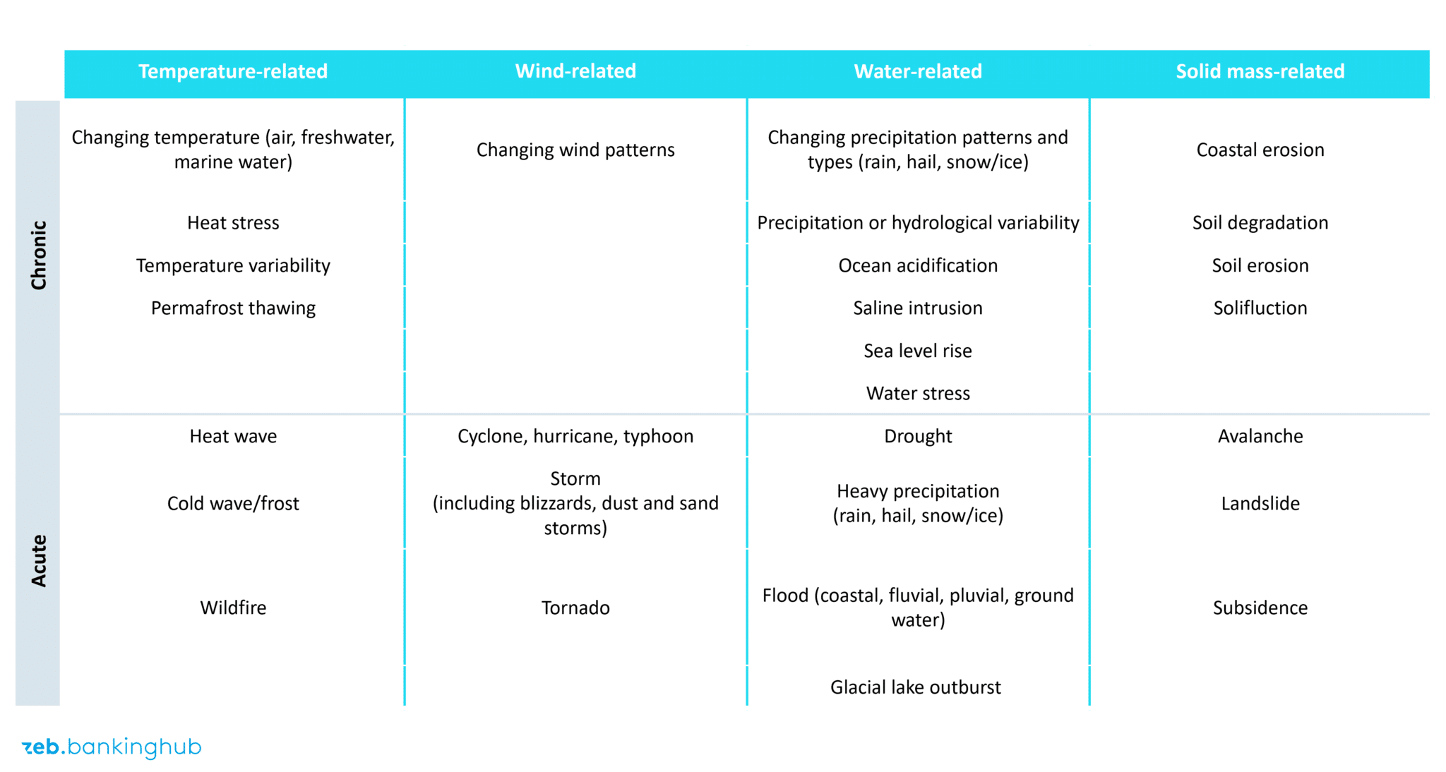 Chronical Risks Climate Climate risk analysis in banking | BankingHub