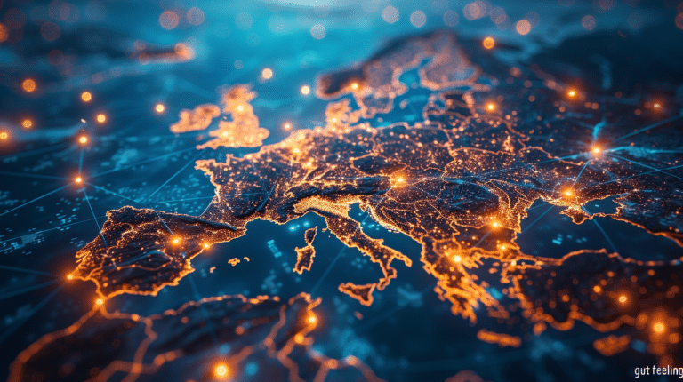 Europe map as a metaphor for replacing gut feeling with data – determining peer groups in the European financial sector